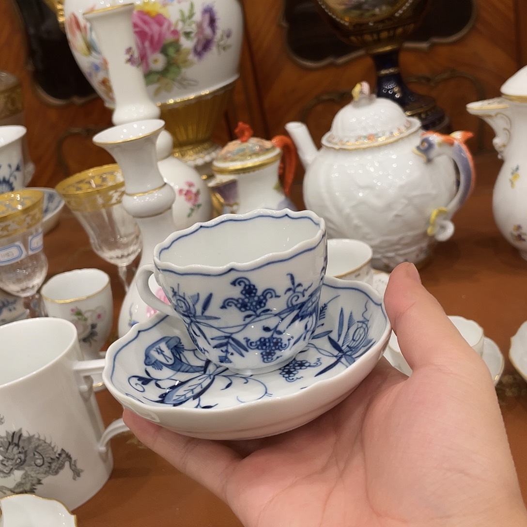 瓷片中古一等一杯一碟