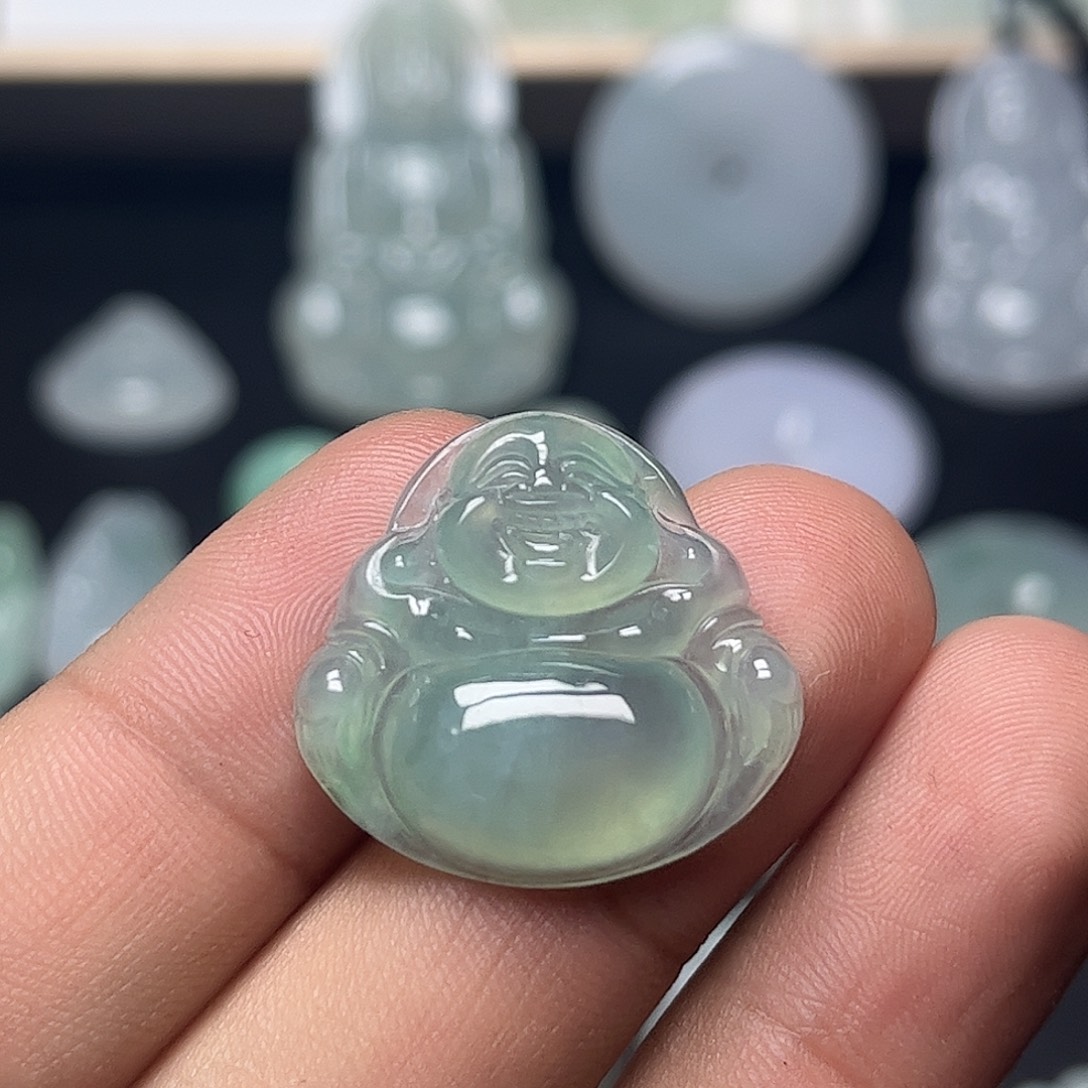 翡翠未镶嵌颈饰缅甸天然翡翠