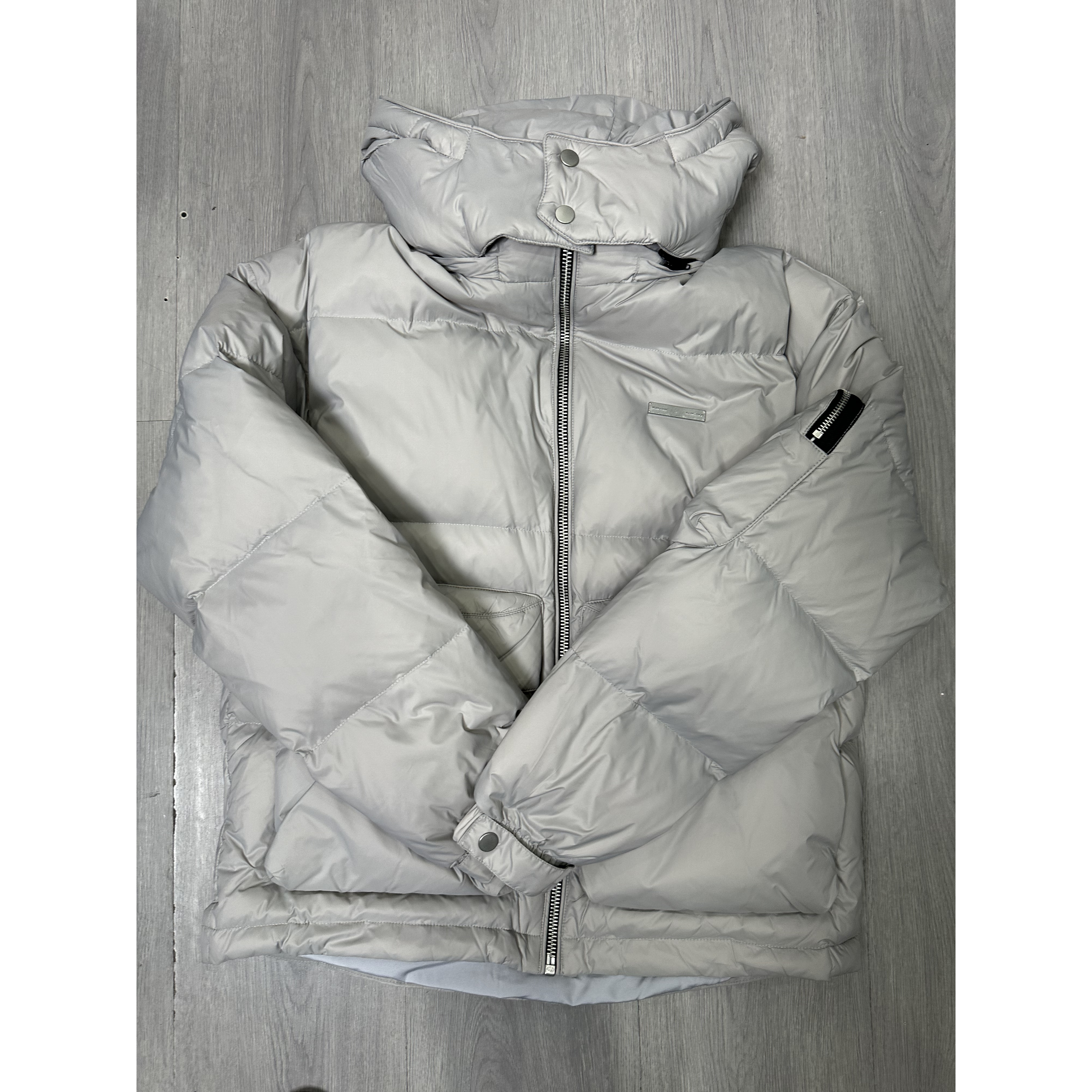 216847*【港湾发卡】（国标90白）情侣加厚外套羽绒服