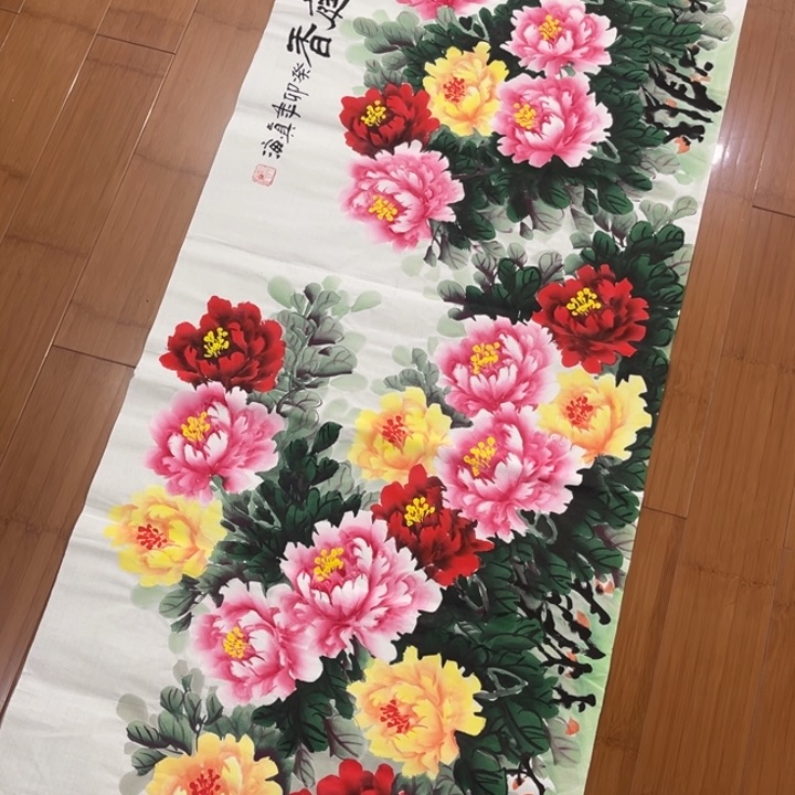 国画手绘国画作品