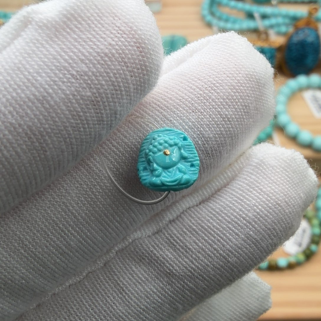 绿松石未镶嵌珠宝奇石