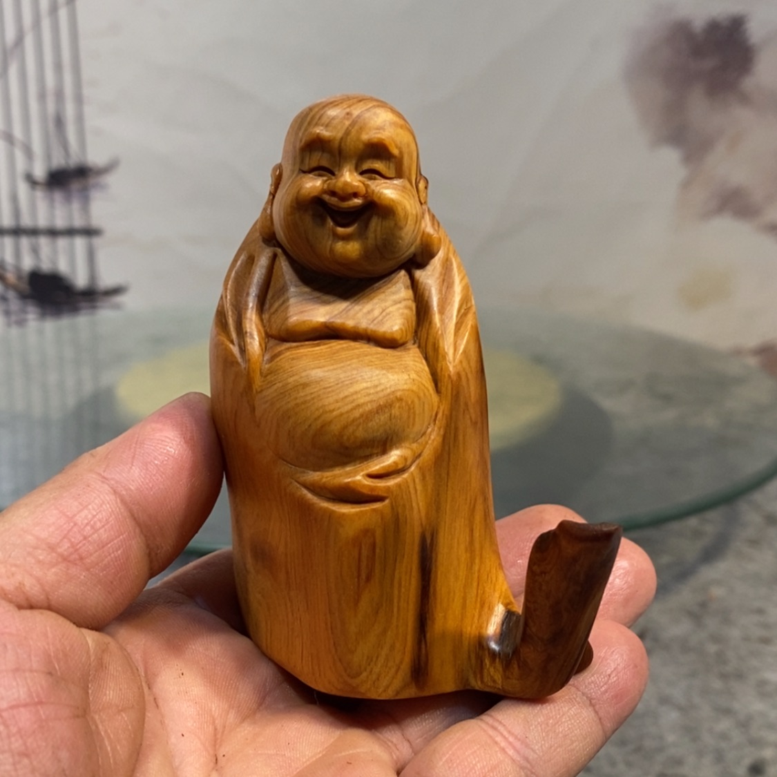 【闪购商品】柏木（崖柏）根雕木雕工艺品摆件家居手把件