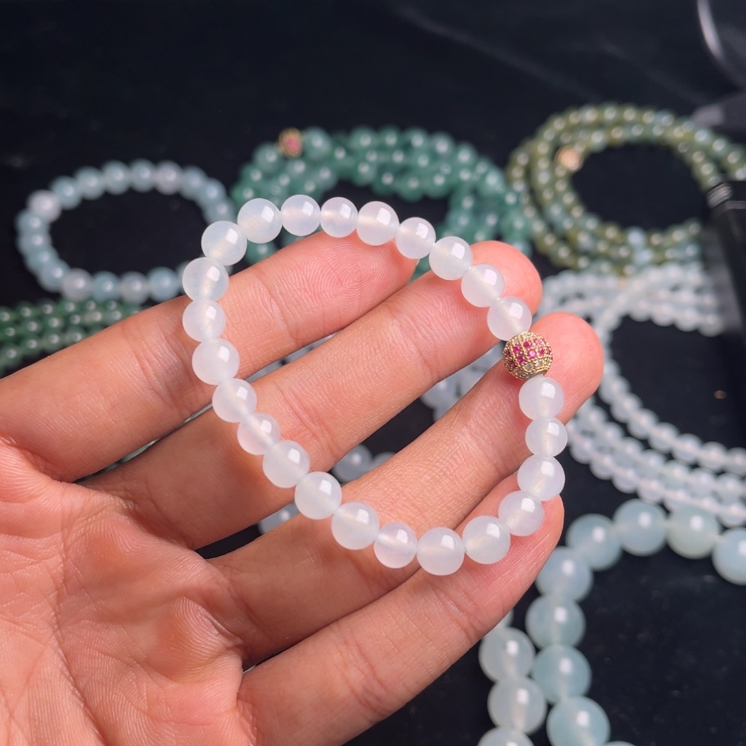 定制翡翠未镶嵌珠子