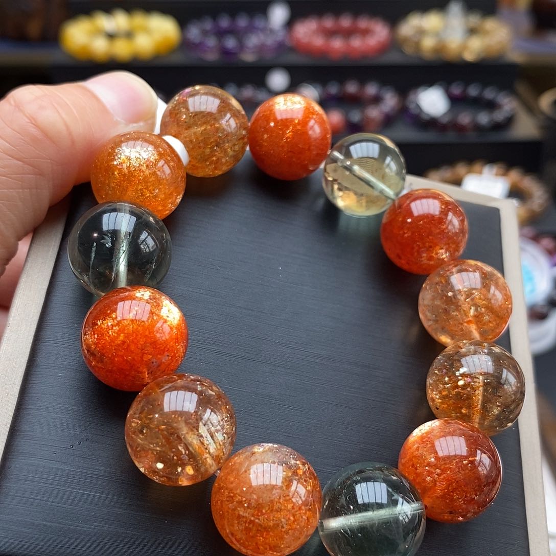 日光石手链未镶嵌