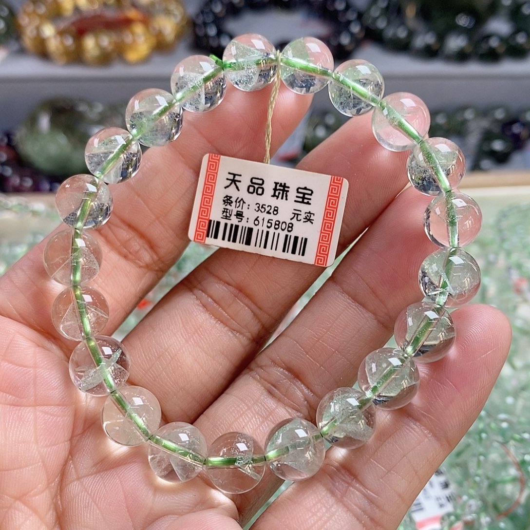 水晶手链未镶嵌翠幽灵手链615808