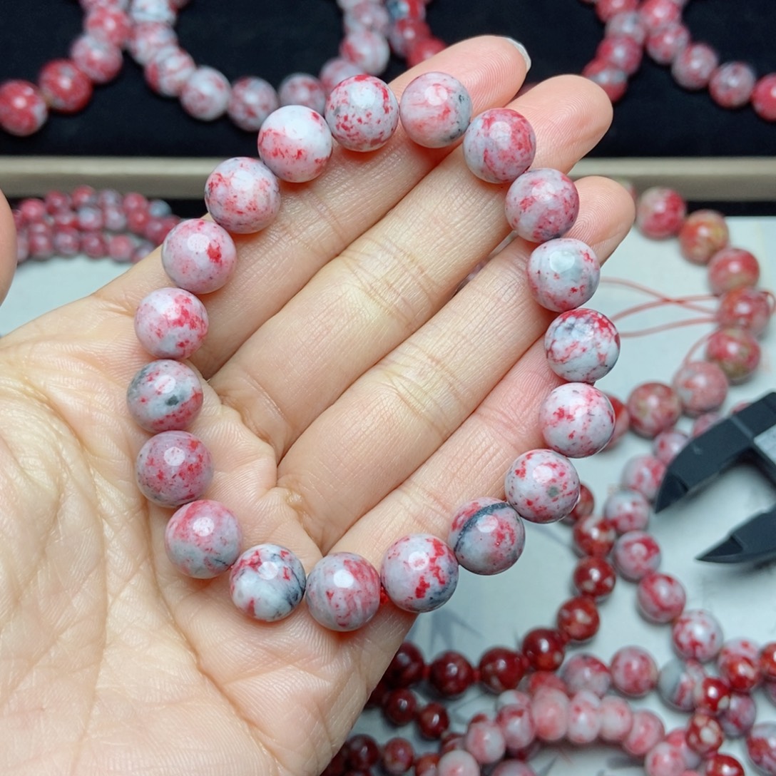 天然辰砂朱砂原石卡10