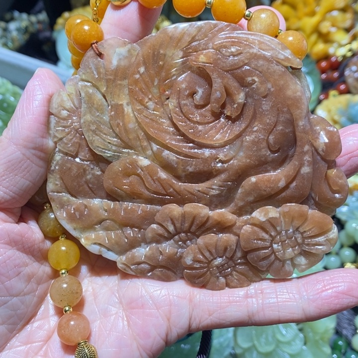 岫玉岫玉吊坠未镶嵌