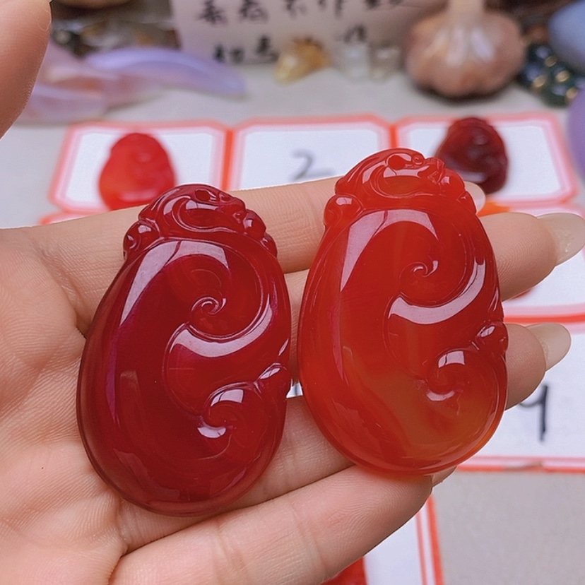 【闪购商品】未镶嵌玛瑙/玉髓珠宝半成品与****8