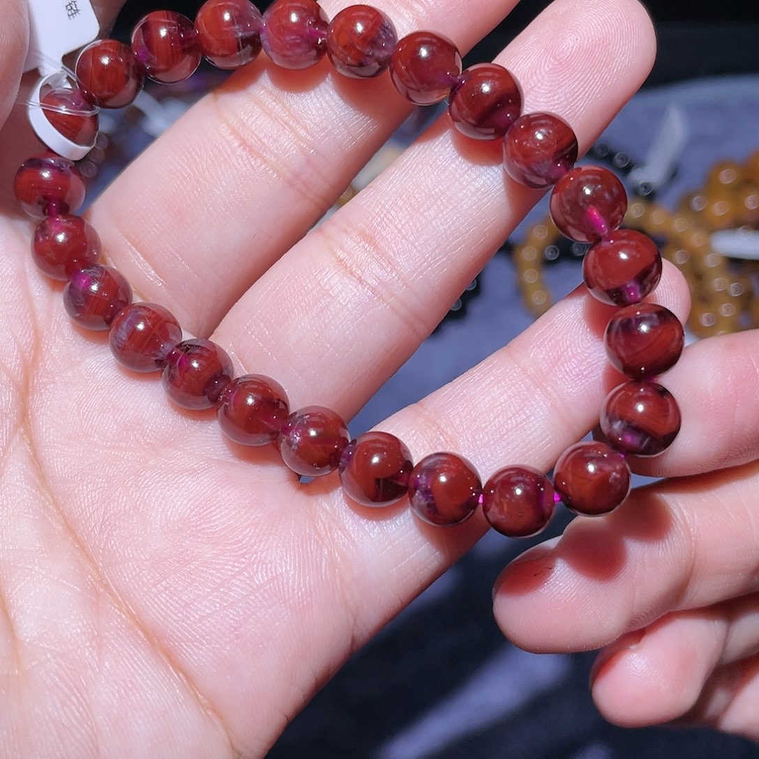 水晶手链未镶嵌-****'极光7.5mm -180