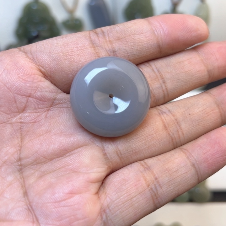 和田玉吊坠(不含链)未镶嵌666