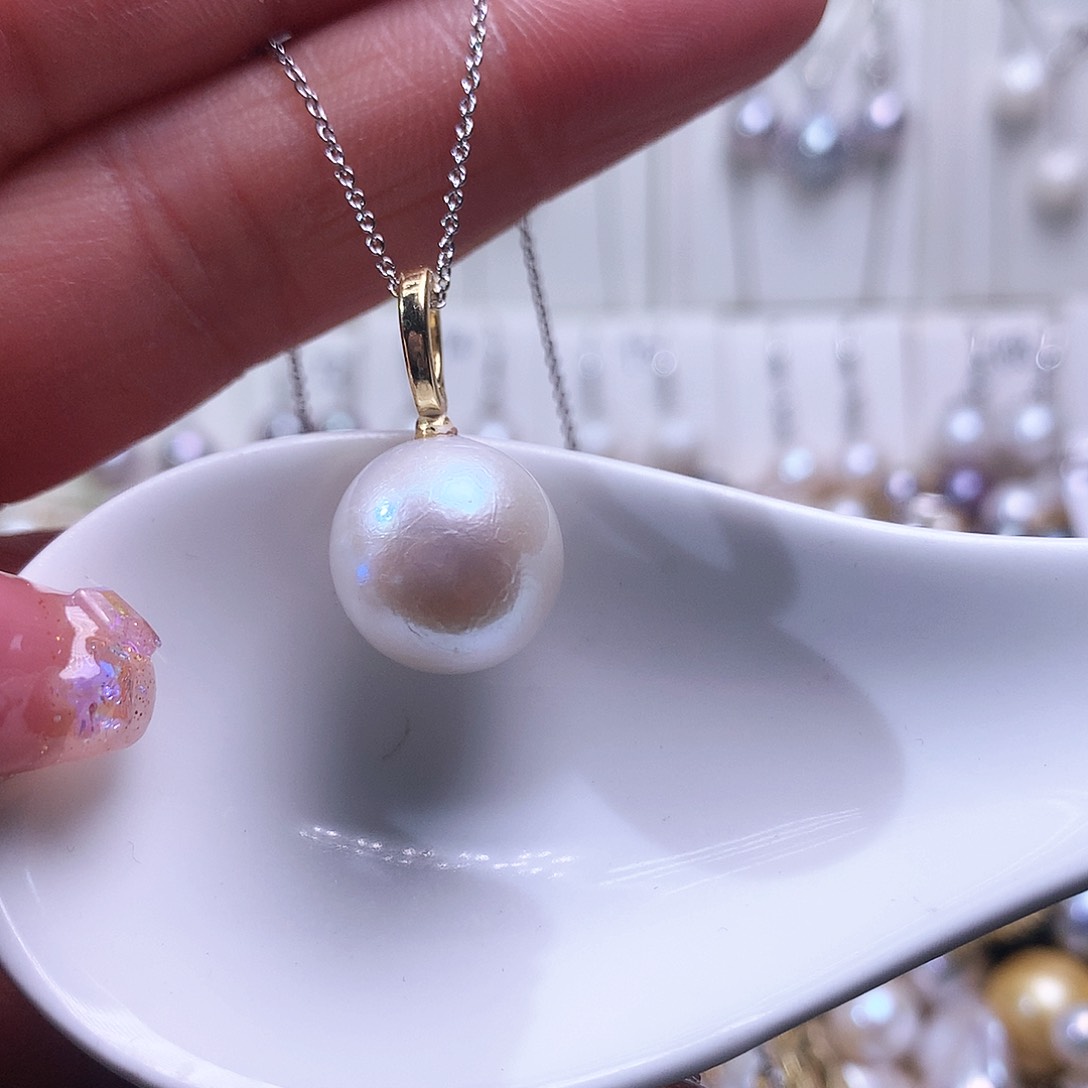 淡水珍珠吊坠(赠链)未镶嵌