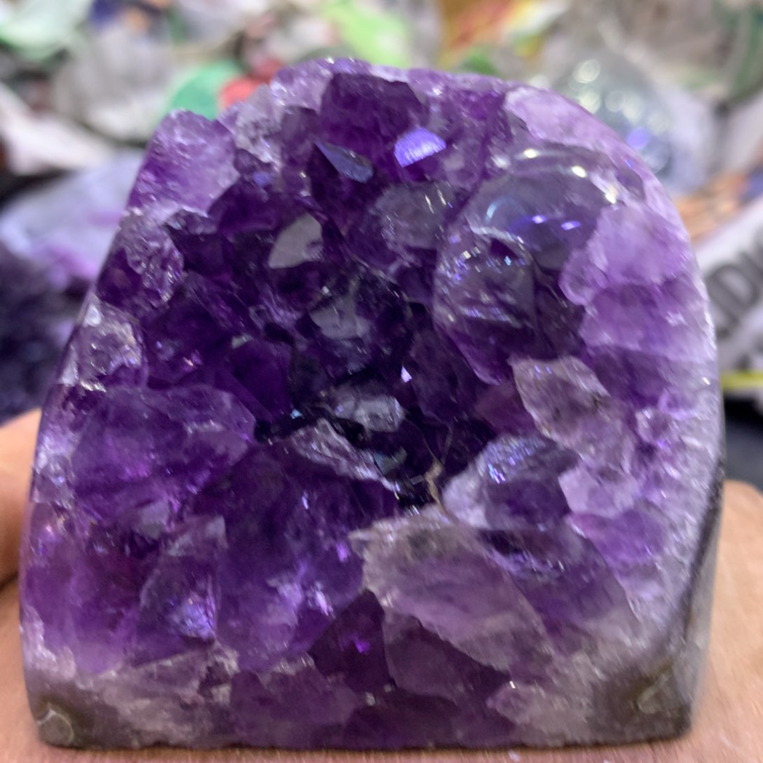 水晶摆件未镶嵌紫晶14