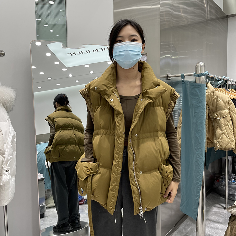 韩版针织马甲6652秋冬外穿欧若风