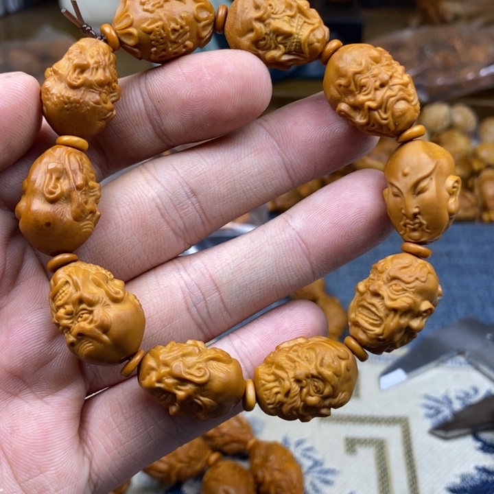 橄榄核手串/手链橄榄核雕工艺手串