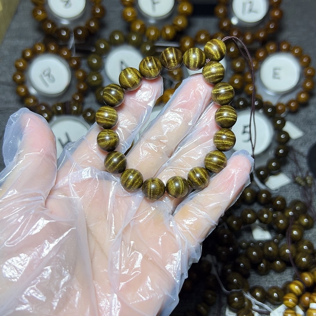 数***洞手串/手链金丝楠枯木1.2水波纹