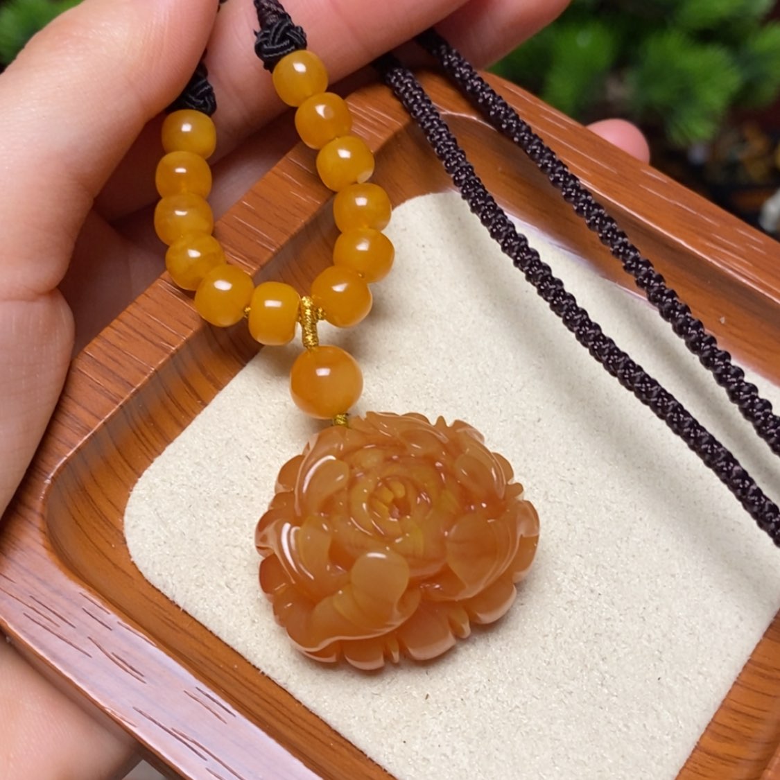 【闪购商品】蜜蜡颈饰未镶嵌项链