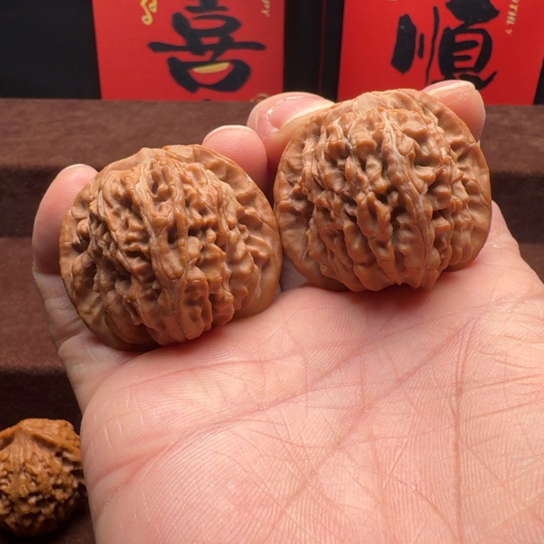 文玩核桃把件四座楼43