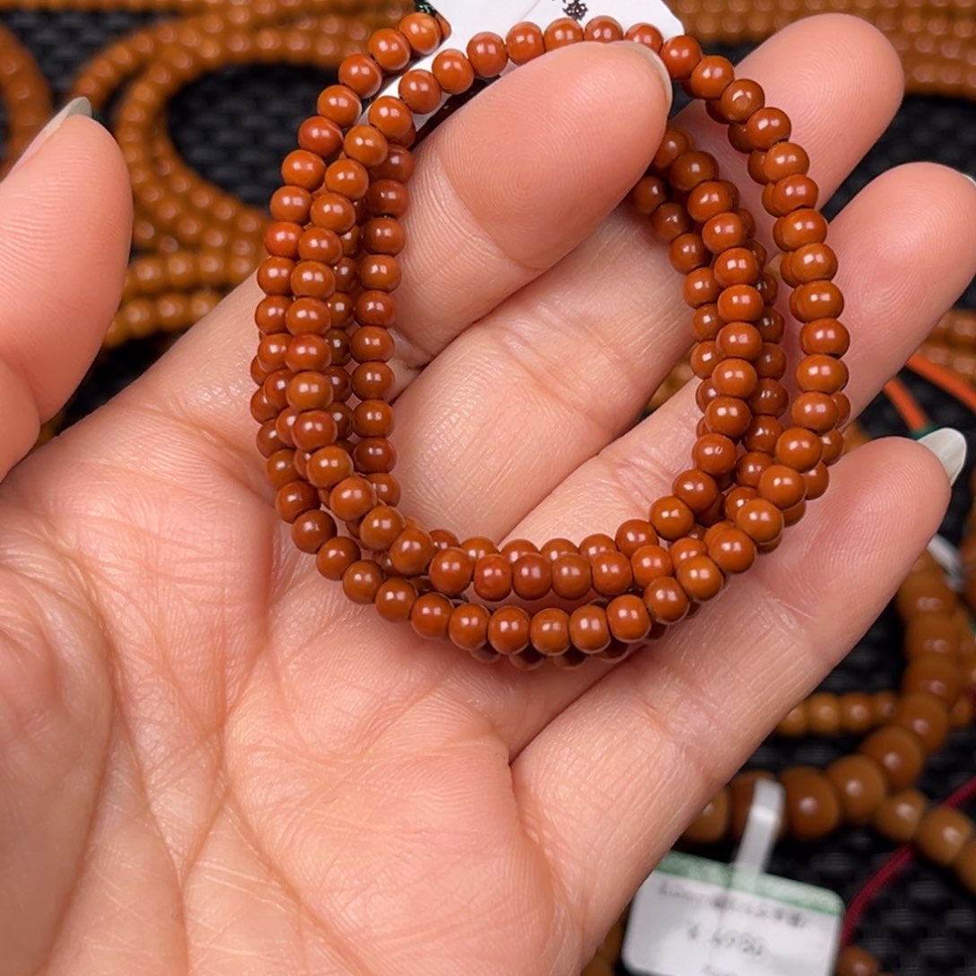 橄榄核其他3.9mm橄榄核尖圆珠挂脖