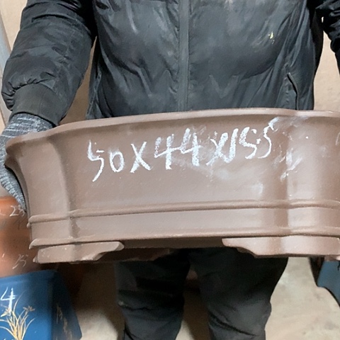 紫砂花盆手工制作