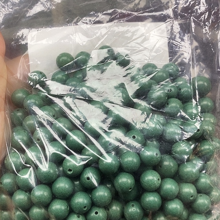 大青龙1.0天然合香珠到手120颗打底微瑕