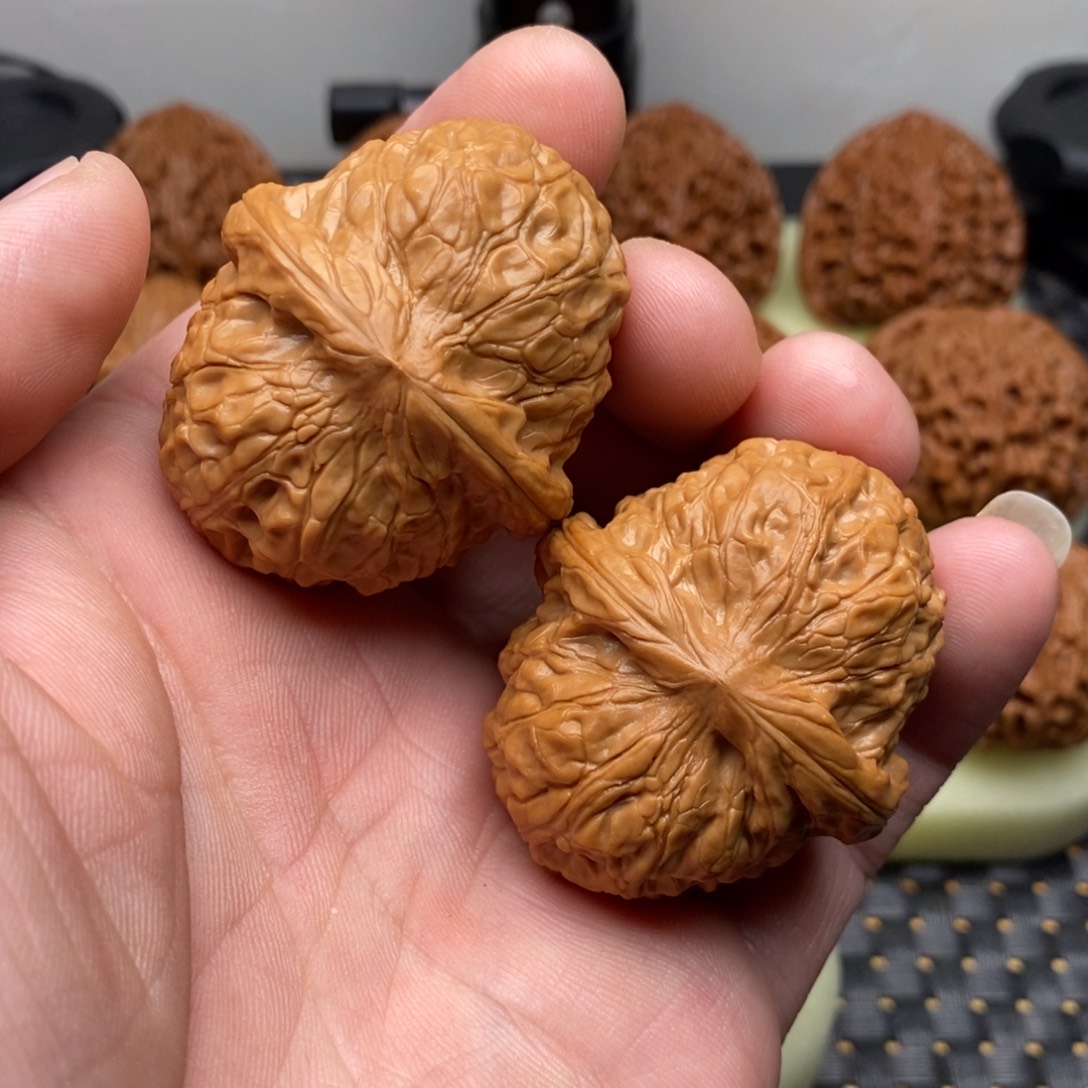 把件文玩核桃南瓜墩