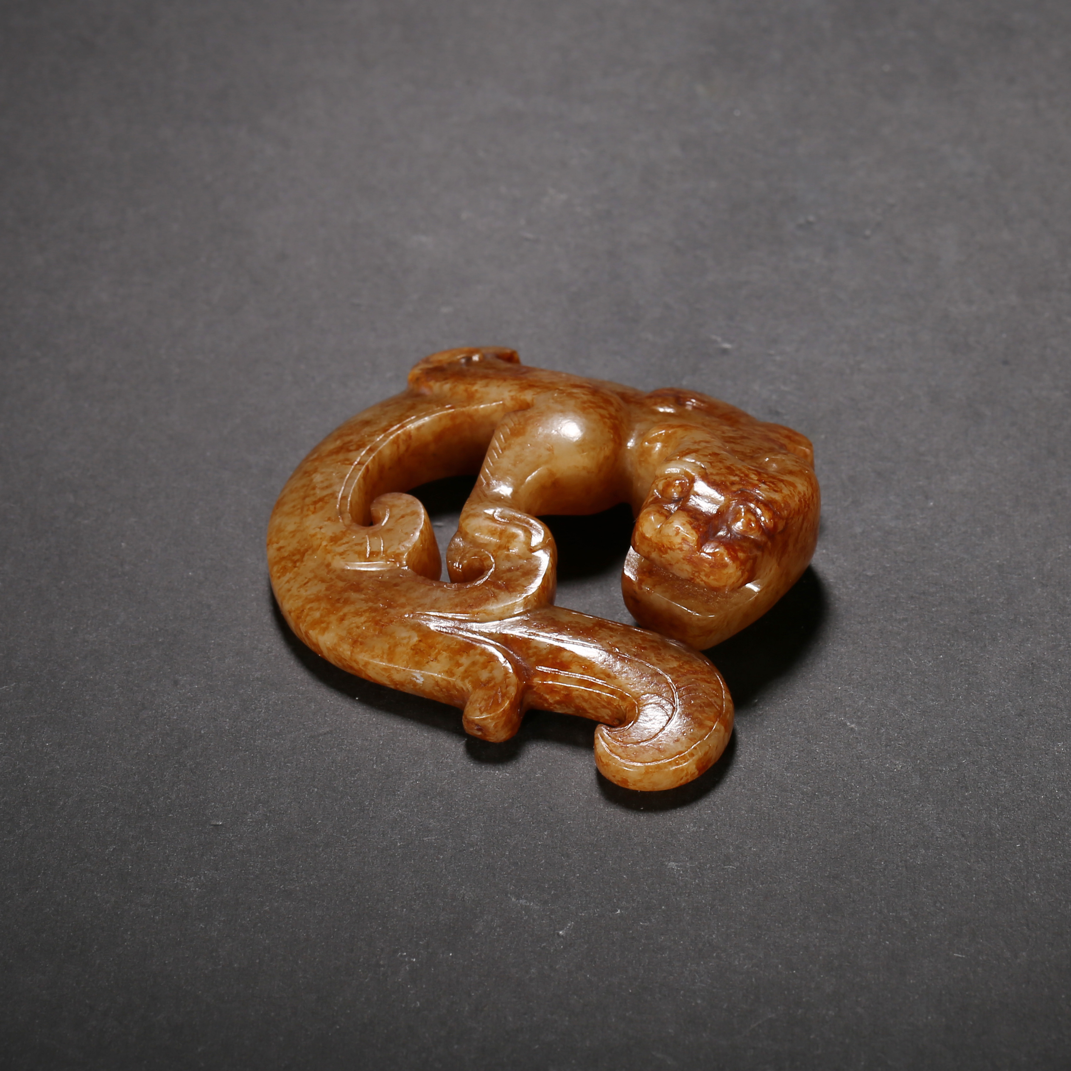 明代*玉龙佩/03SW4262/和田玉【北京文博】