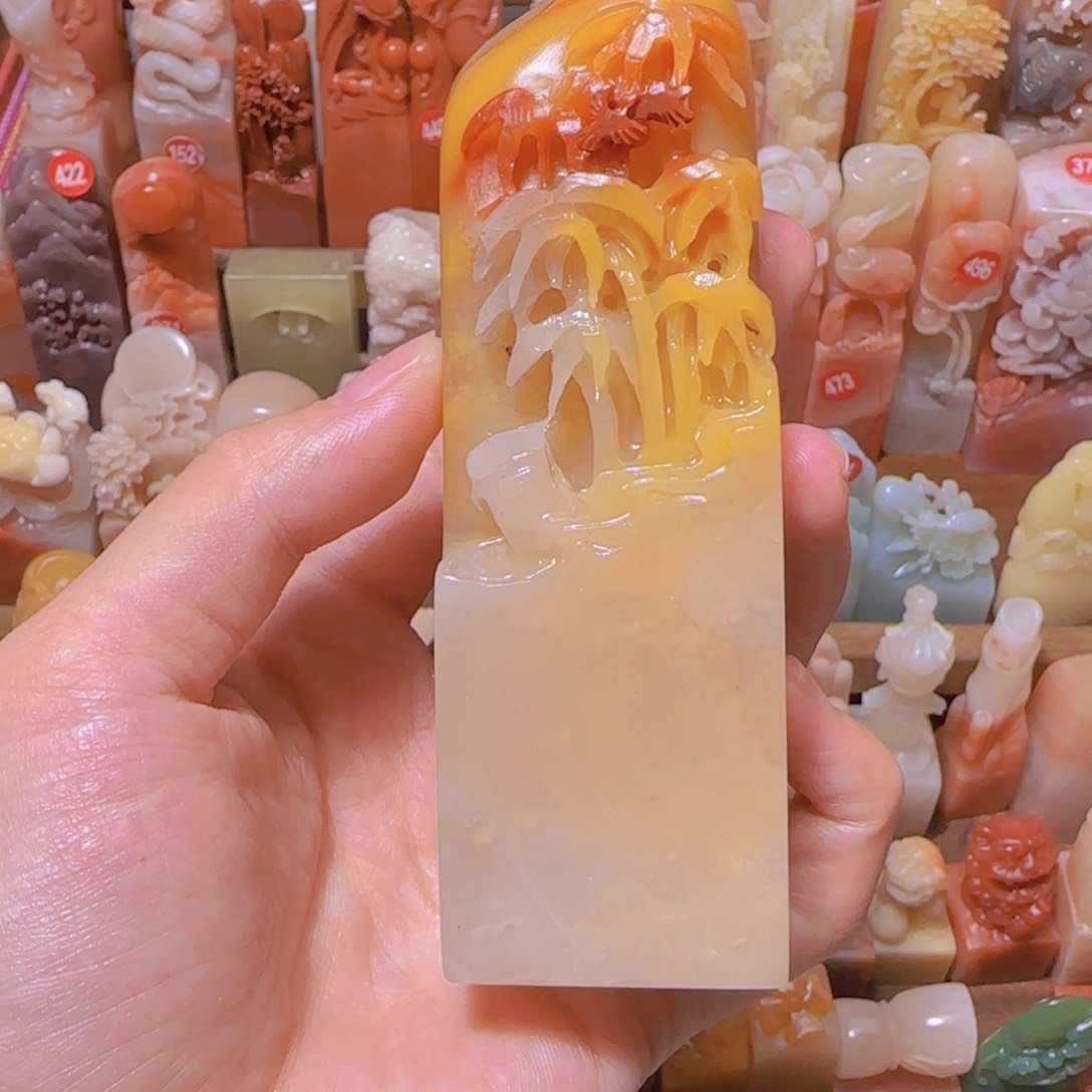 爱***走昌化石印石篆刻作品