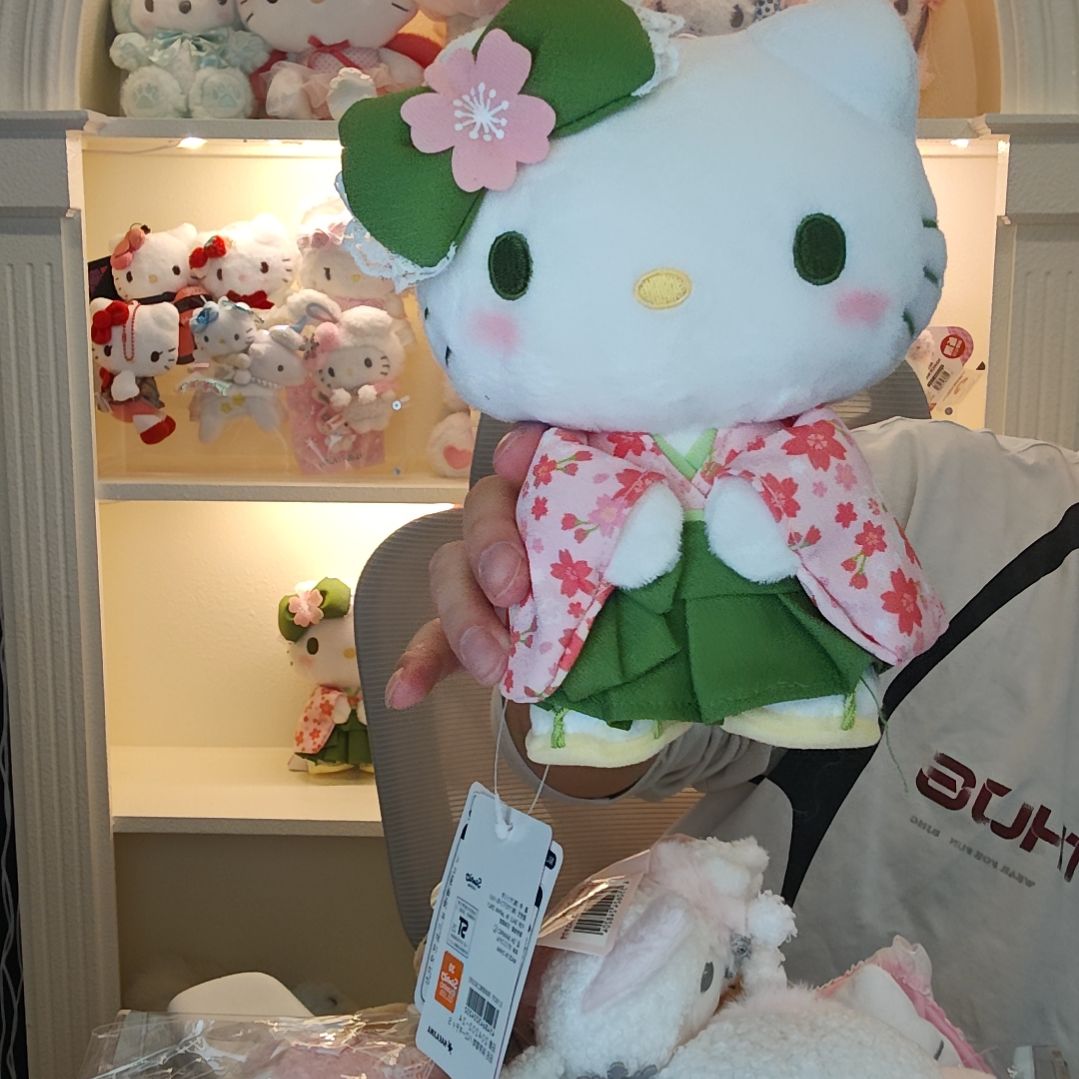 抹茶和服公仔，凯蒂猫