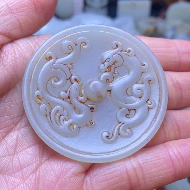 和田玉挂件未镶嵌