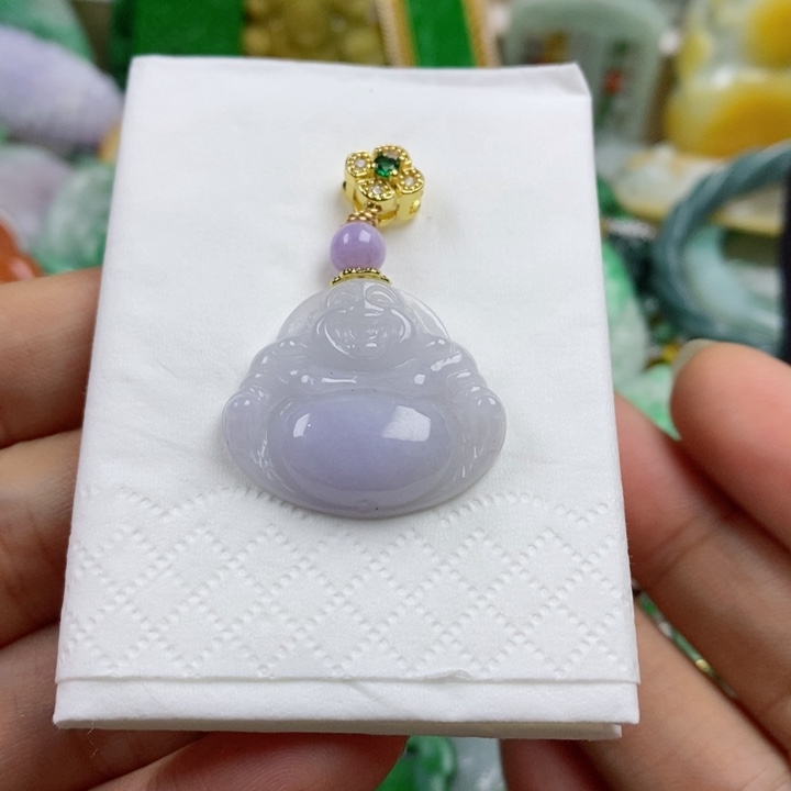 翡翠吊坠(赠链)未镶嵌