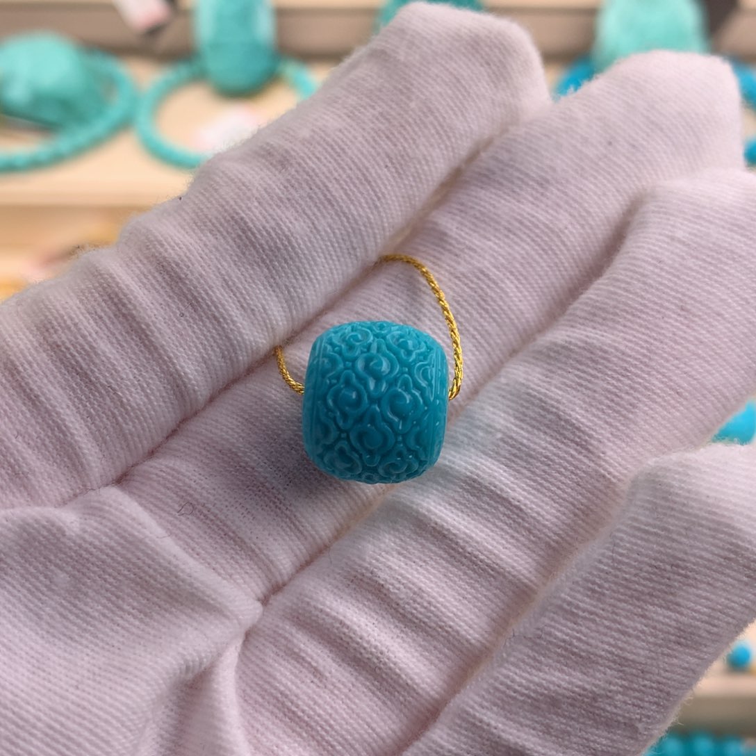 绿松石珠宝奇石未镶嵌l*u