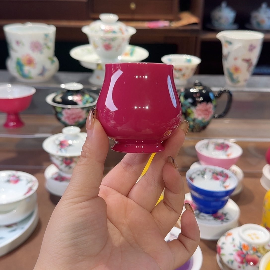 珐琅彩主人杯茶具茶具