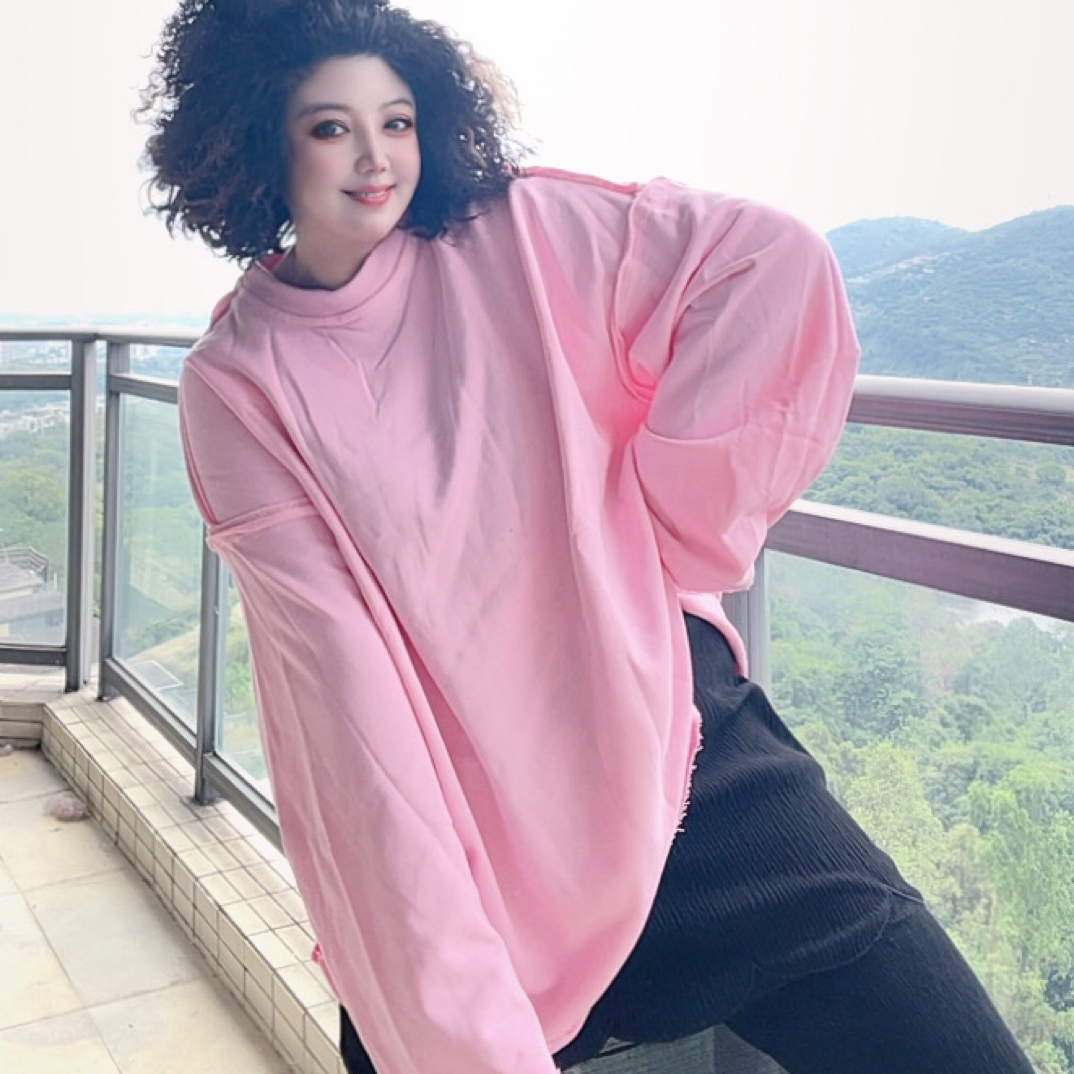 韩版时尚休闲大版卫衣