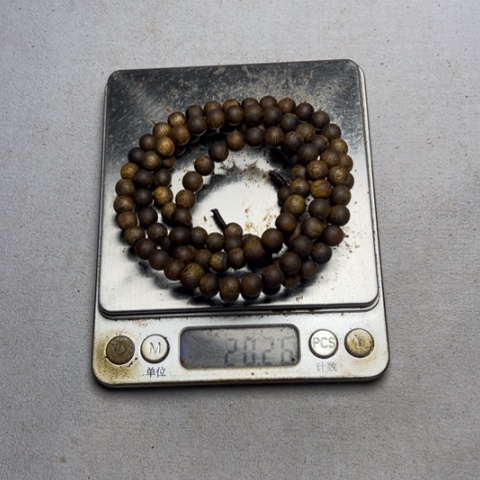 沉香手串沉香奇楠白奇20克