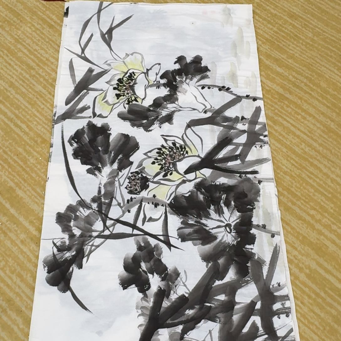 国画四尺作品花鸟111