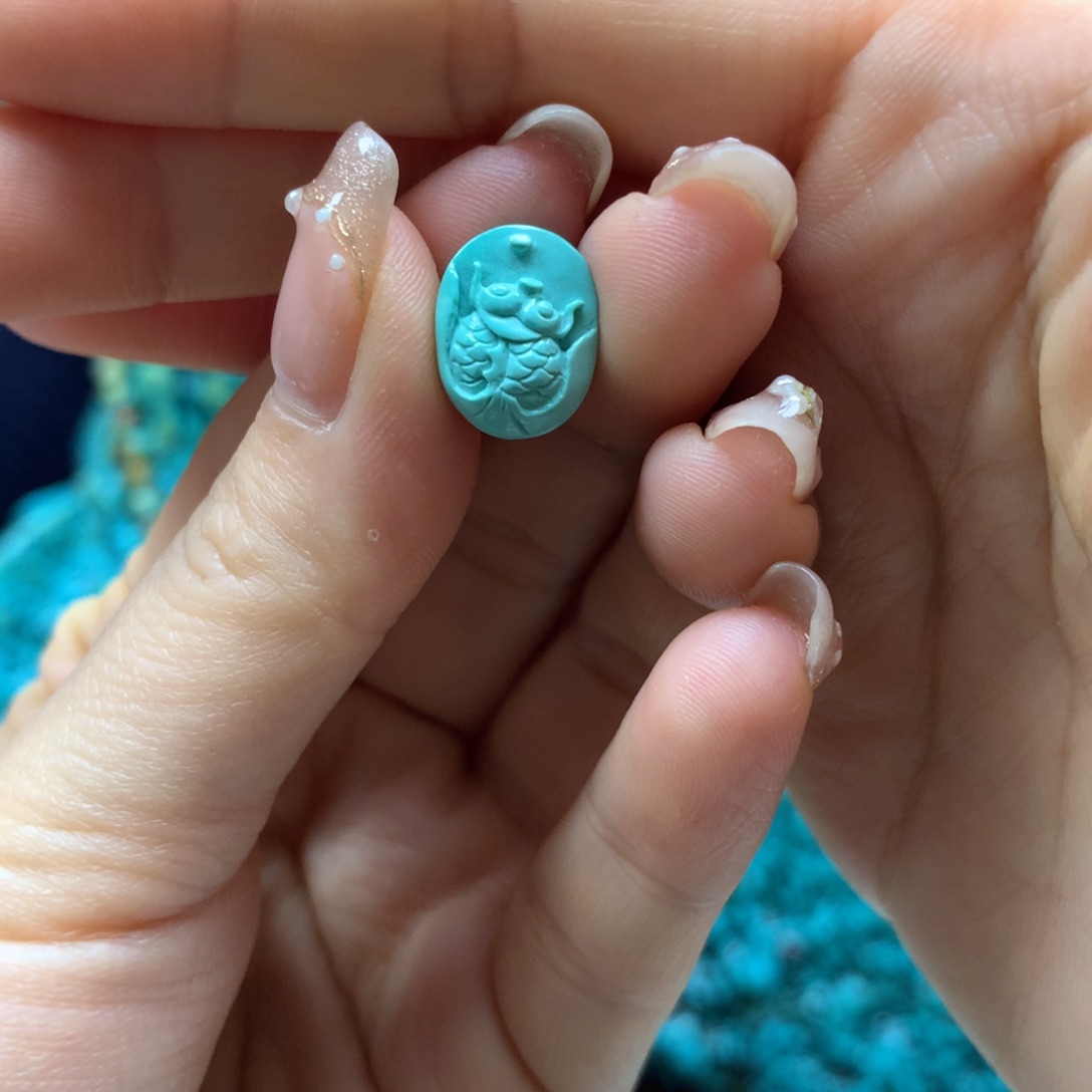 绿松石配饰未镶嵌