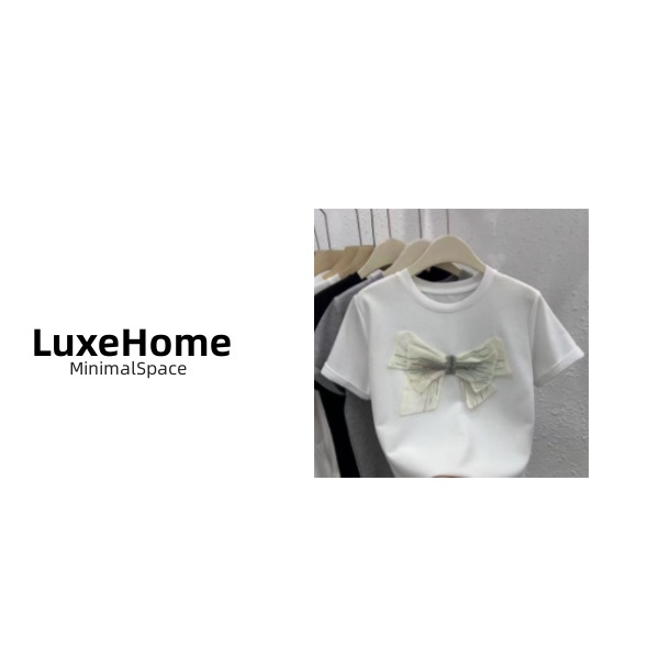 蝴蝶结短袖 S6966