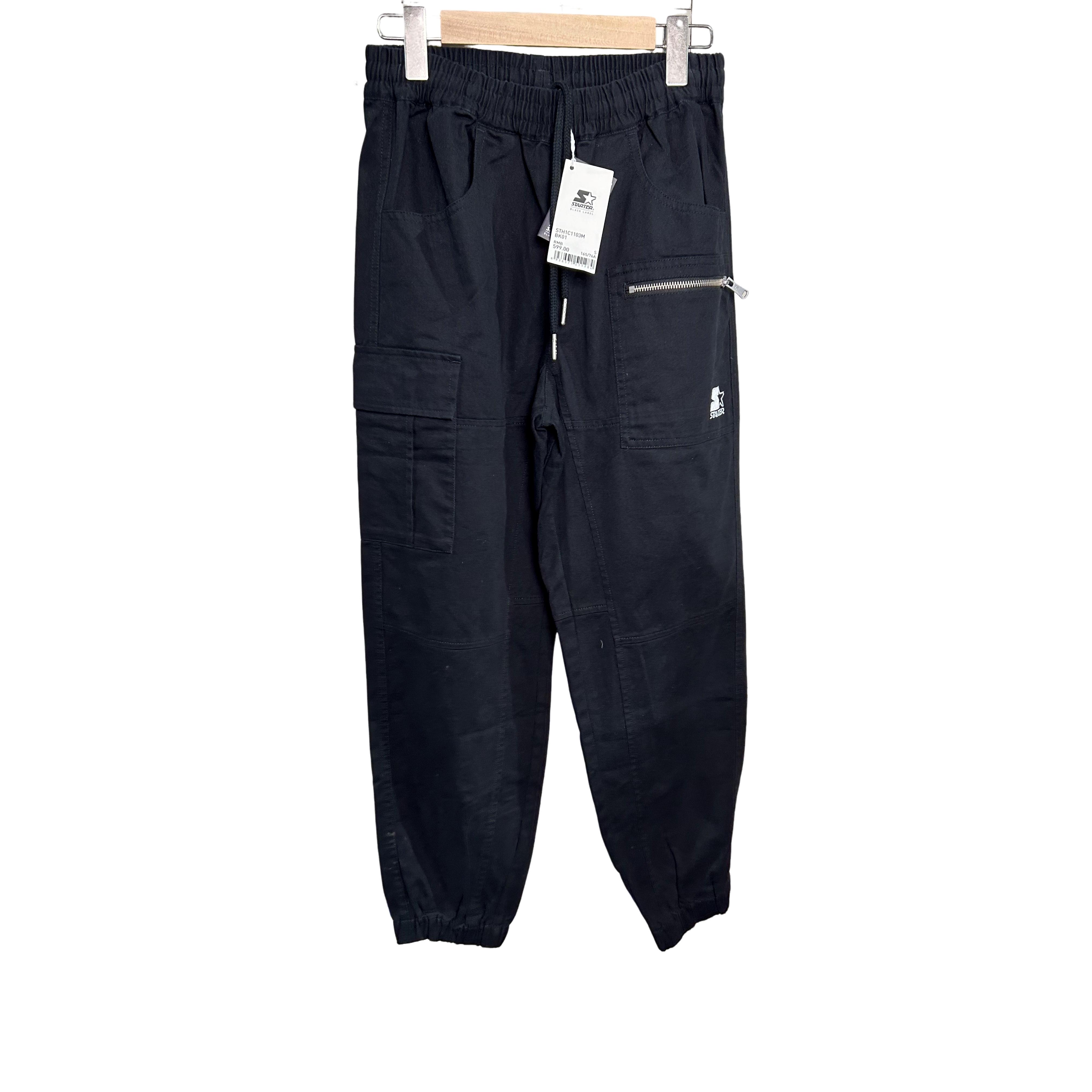 【特惠铺】Starter 黑色 长裤 STH1C1103M