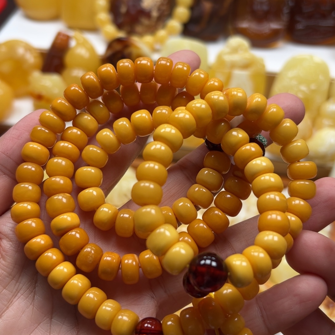 琥珀未镶嵌珠宝奇石