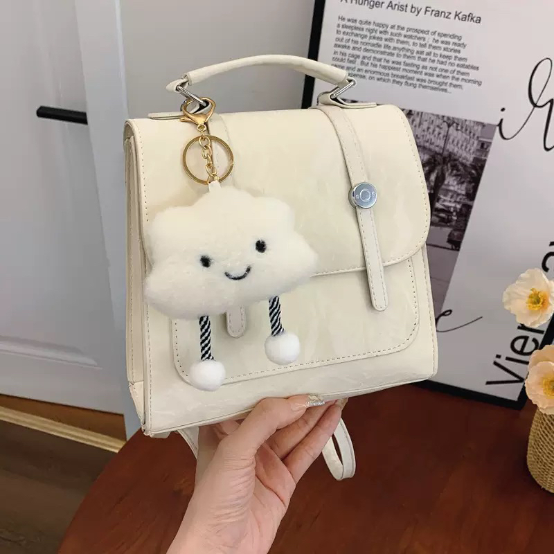 2025新款韩版潮流简约包包女包小众时尚双肩包高级质感手提包批发