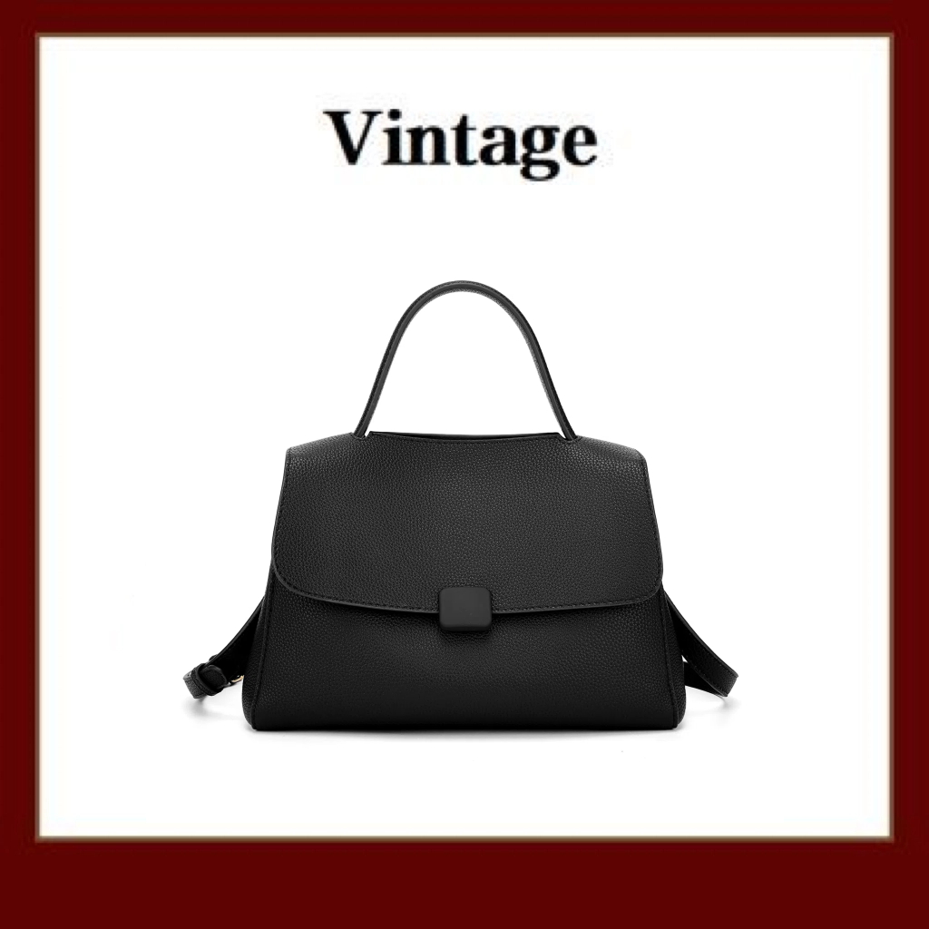 FIMKA女士轻奢黑色定制款单肩包