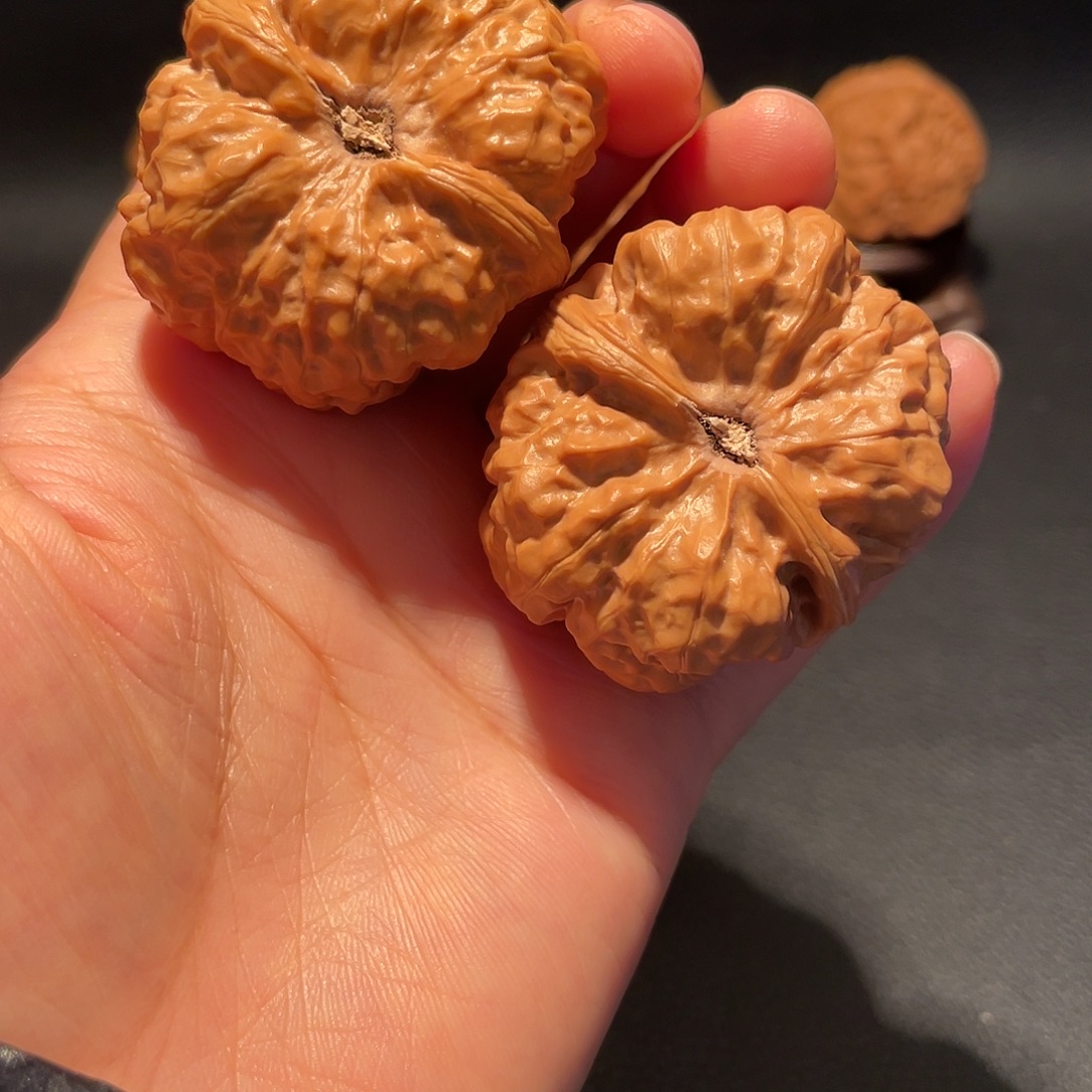 立***明文玩核桃把件文玩核桃