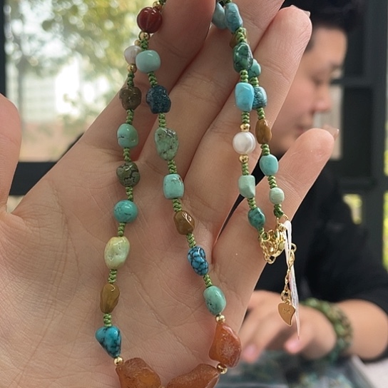 绿松石珠宝奇石未镶嵌