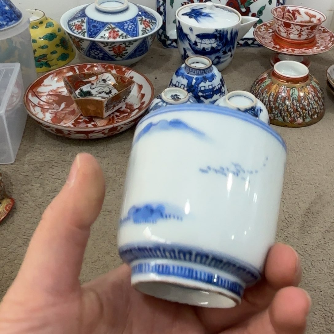 瓷片非常好看漂亮的物品 