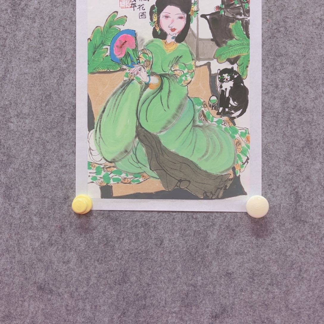 国画李广平老师作品