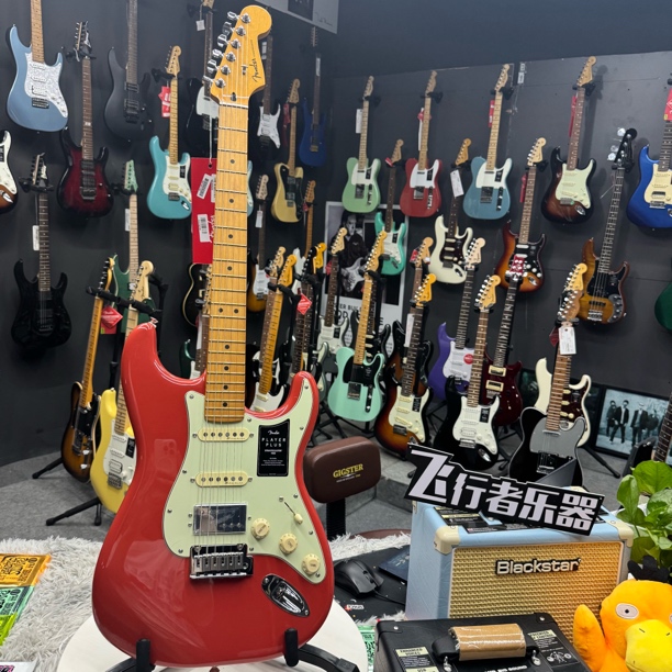 特价fender电吉他墨豪0147322340单单双枫木指板假日红