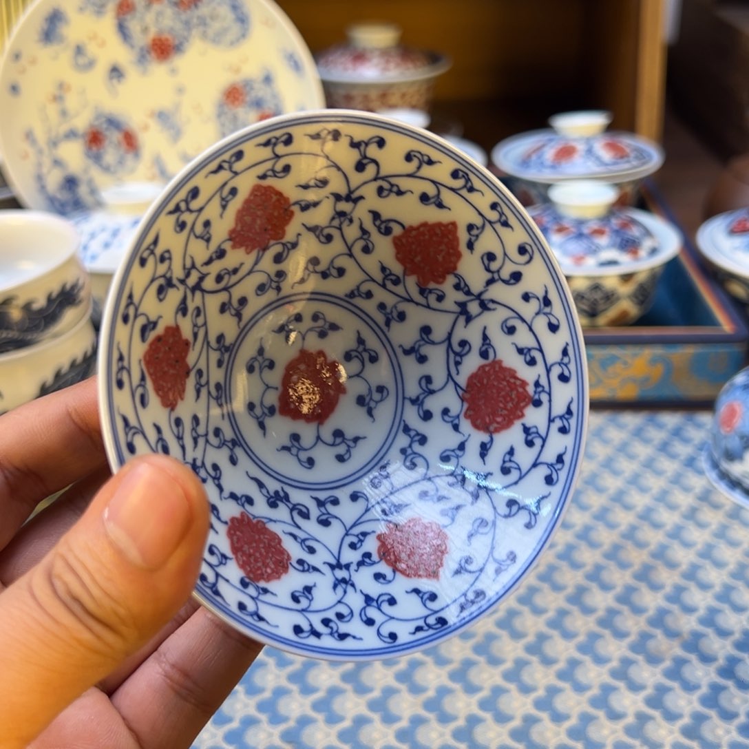 盖碗柒**捌景德镇茶器百宝箱