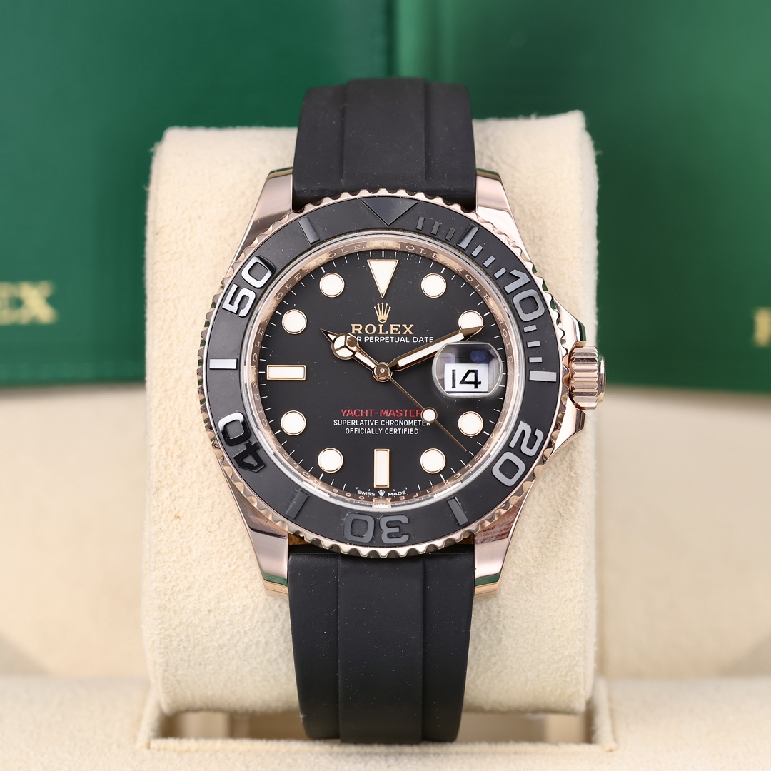 95新 Rolex/劳力士 126655 玫瑰金 40mm 2022年5月保卡