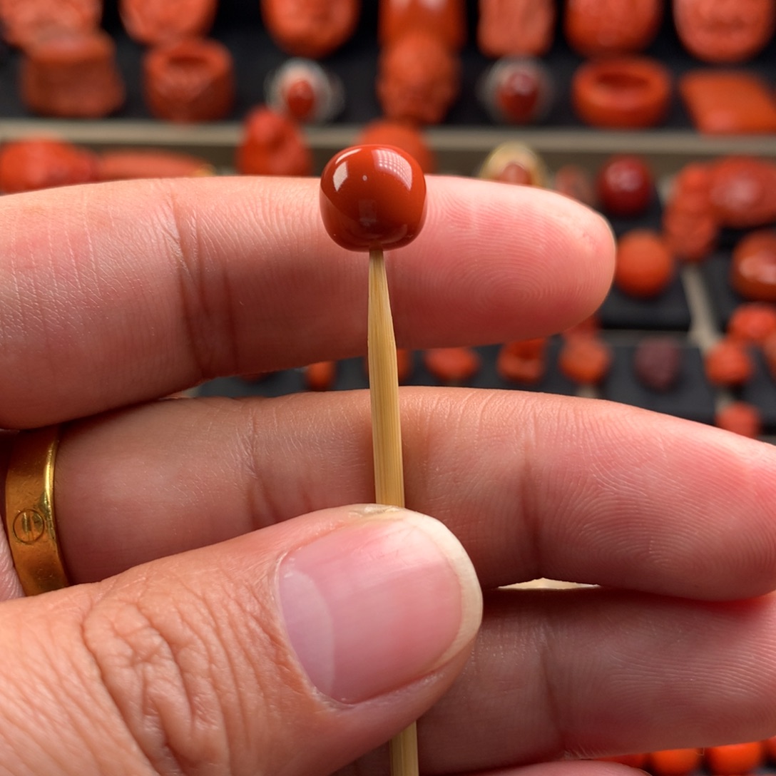 南红玛瑙老型9.4未镶嵌醒