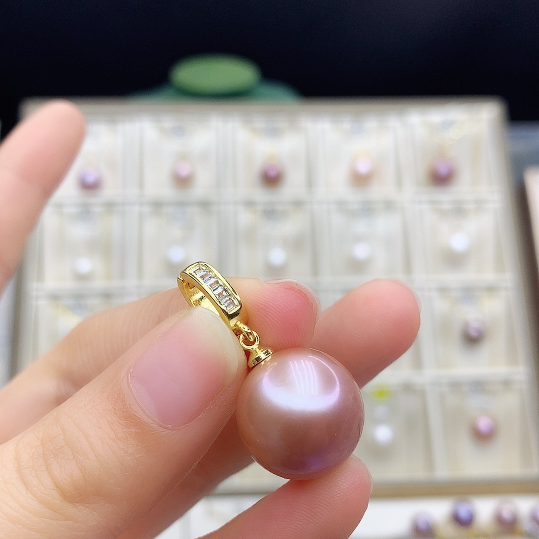 淡水珍珠颈饰合金